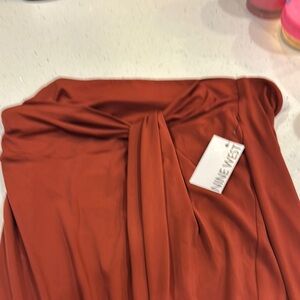 Nine West Rust Skirt